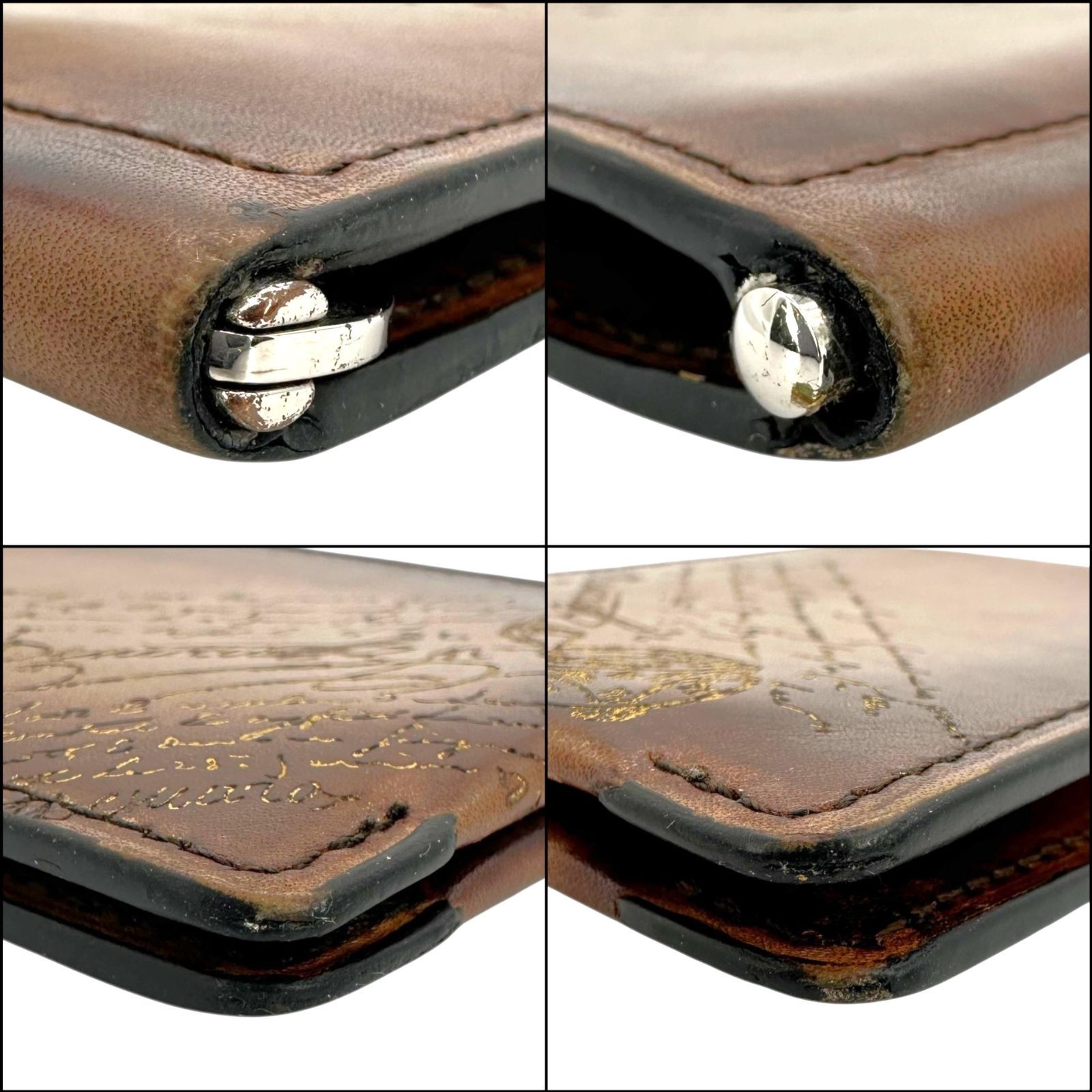 BERLUTI】ベルルッティ カリグラフィ コンパクトウォレット