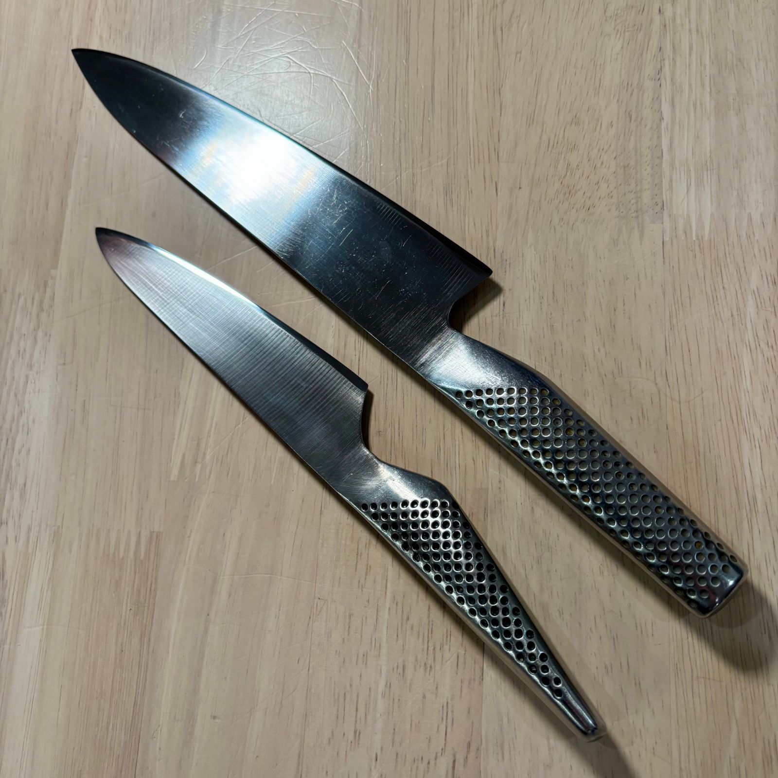 GLOBAL 20㎝牛刀&13㎝ペティナイフセット GLOBAL 20㎝牛刀&13㎝ペティナイフセット