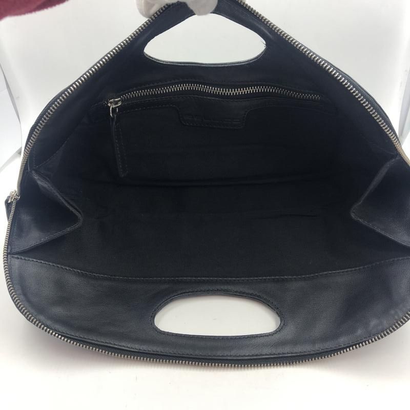 中古】PELLICO レザー クラッチバッグ ブラック ペリーコ[24