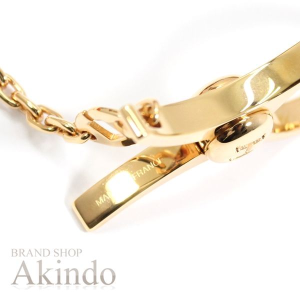 新品】エルメス グローブホルダー フィルー ピンクゴールド ローズ