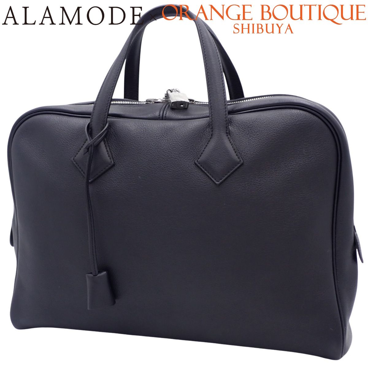 HERMES(エルメス) ヴィクトリア2 12H 40 ブルーインディゴ ネイビー紺