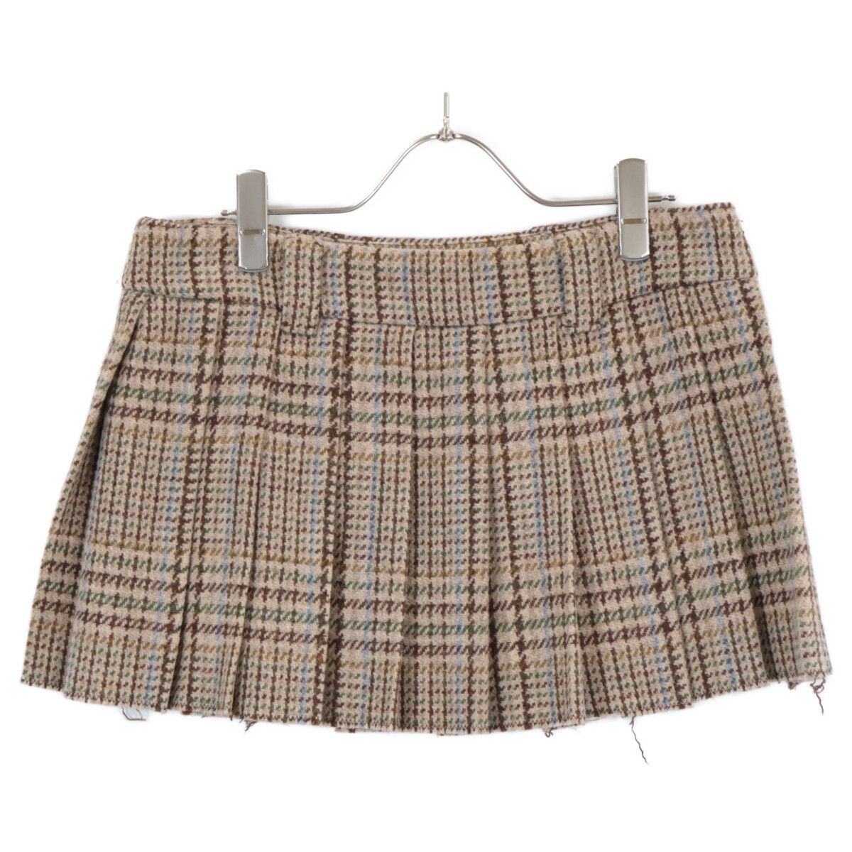 MIUMIU ミュウミュウ 【新品同様/国内正規/22年製】MG1875 チェック