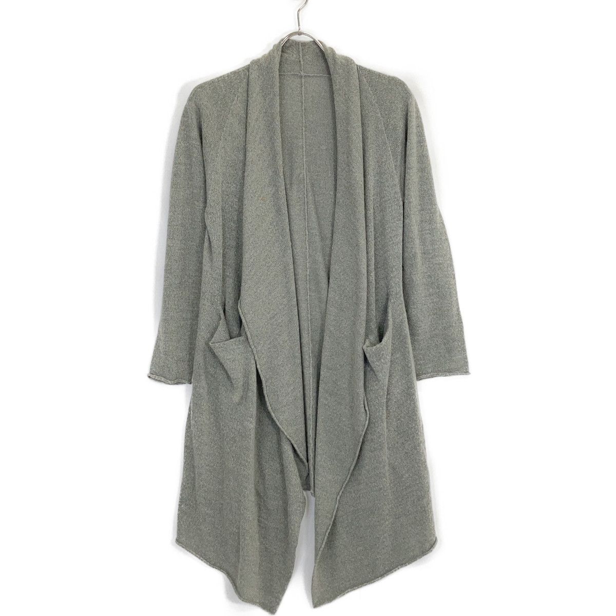 JURGEN LEHL ヨーガンレール ｸﾞﾚｰ 和紙×ｳｰﾙ ﾛﾝｸﾞｶｰﾃﾞｨｶﾞﾝ - メルカリ