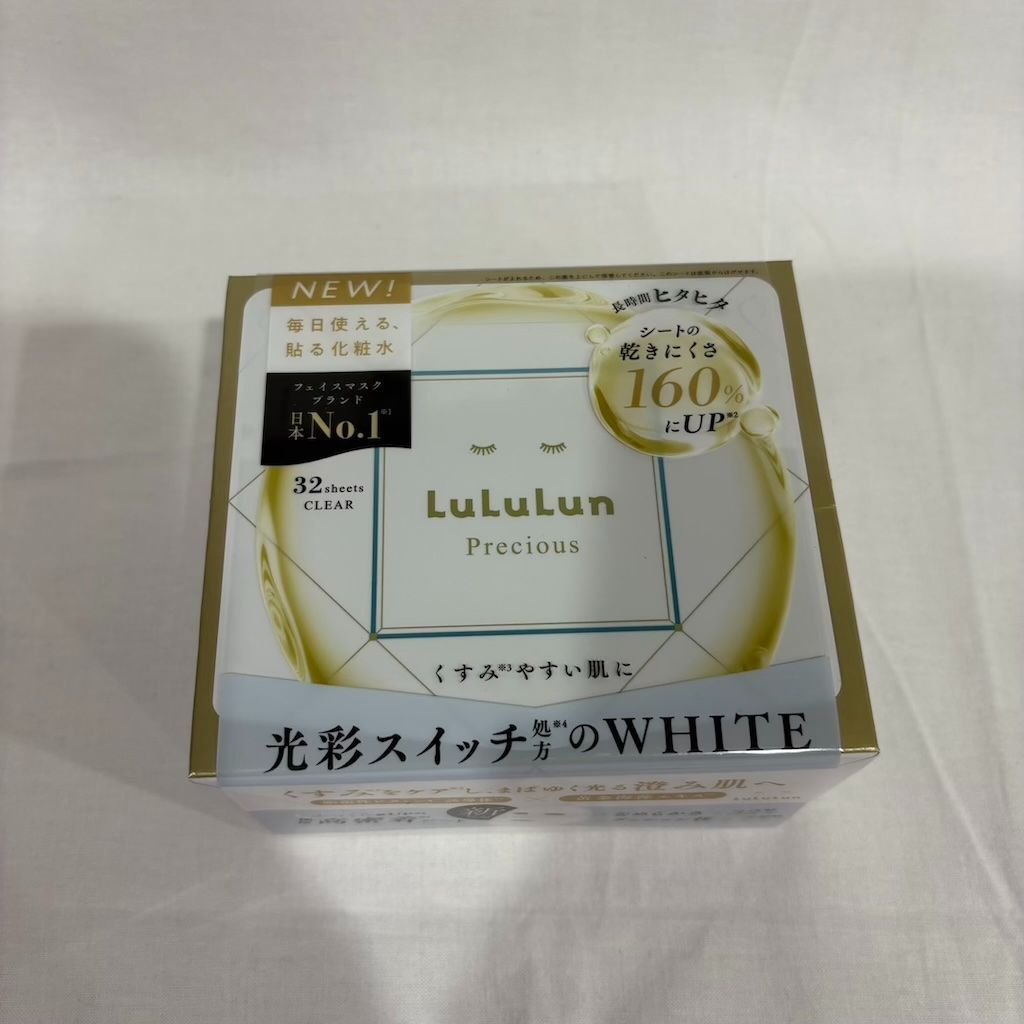 4箱】新品未開封 Lululun プレシャス white 32枚入り Amazon.co.jp