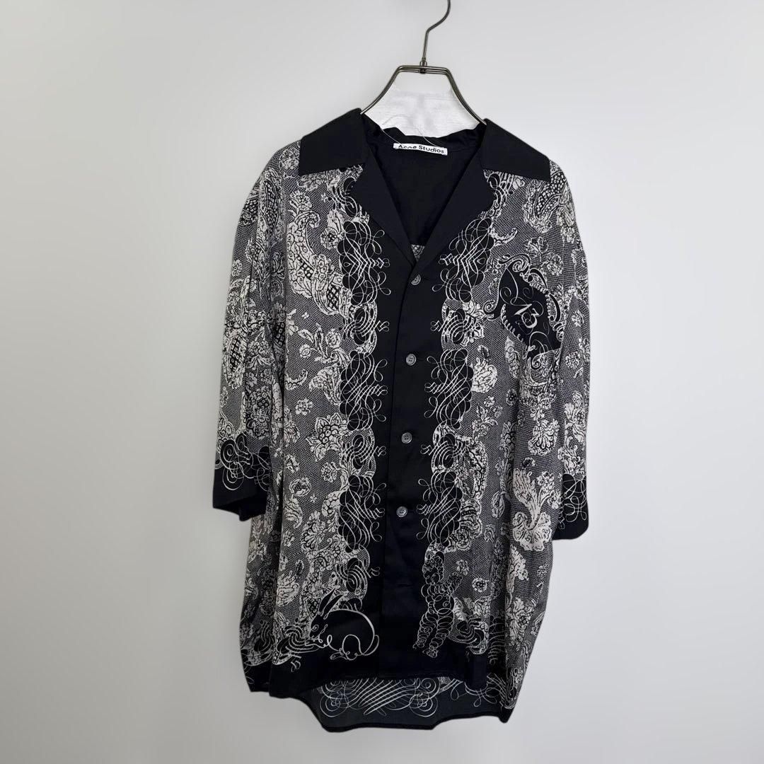 【Acne Studios】長袖シャツ R00842 Acne Studios｜アクネストゥディオズ｜長袖シャツ｜Black