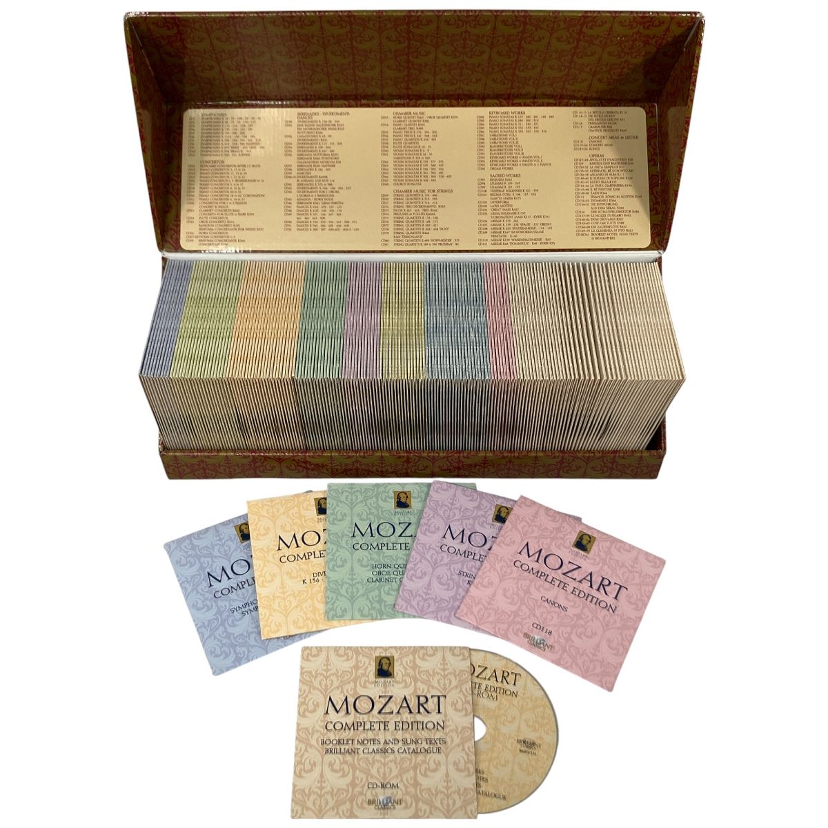 Brilliant Classics モーツァルト Complete Edition 170CD+CD-ROM CD