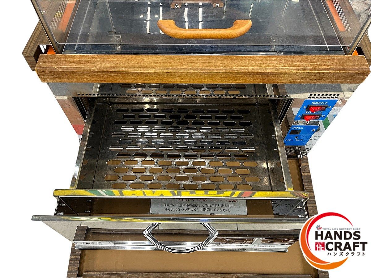 使用1回 TJO-100Lリードジャパン業務用電気式遠赤外線焼き芋機 焼き芋 