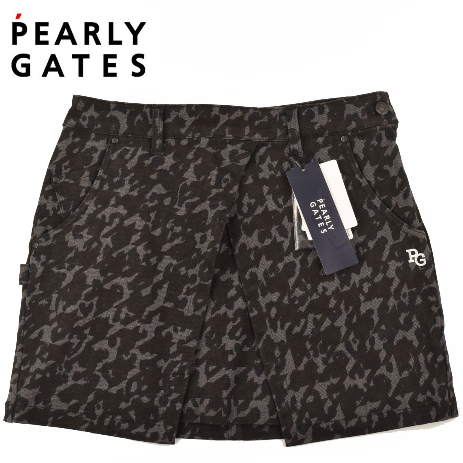 サイズ：0・S・新品】パーリーゲイツ【パワフルコットンストレッチ