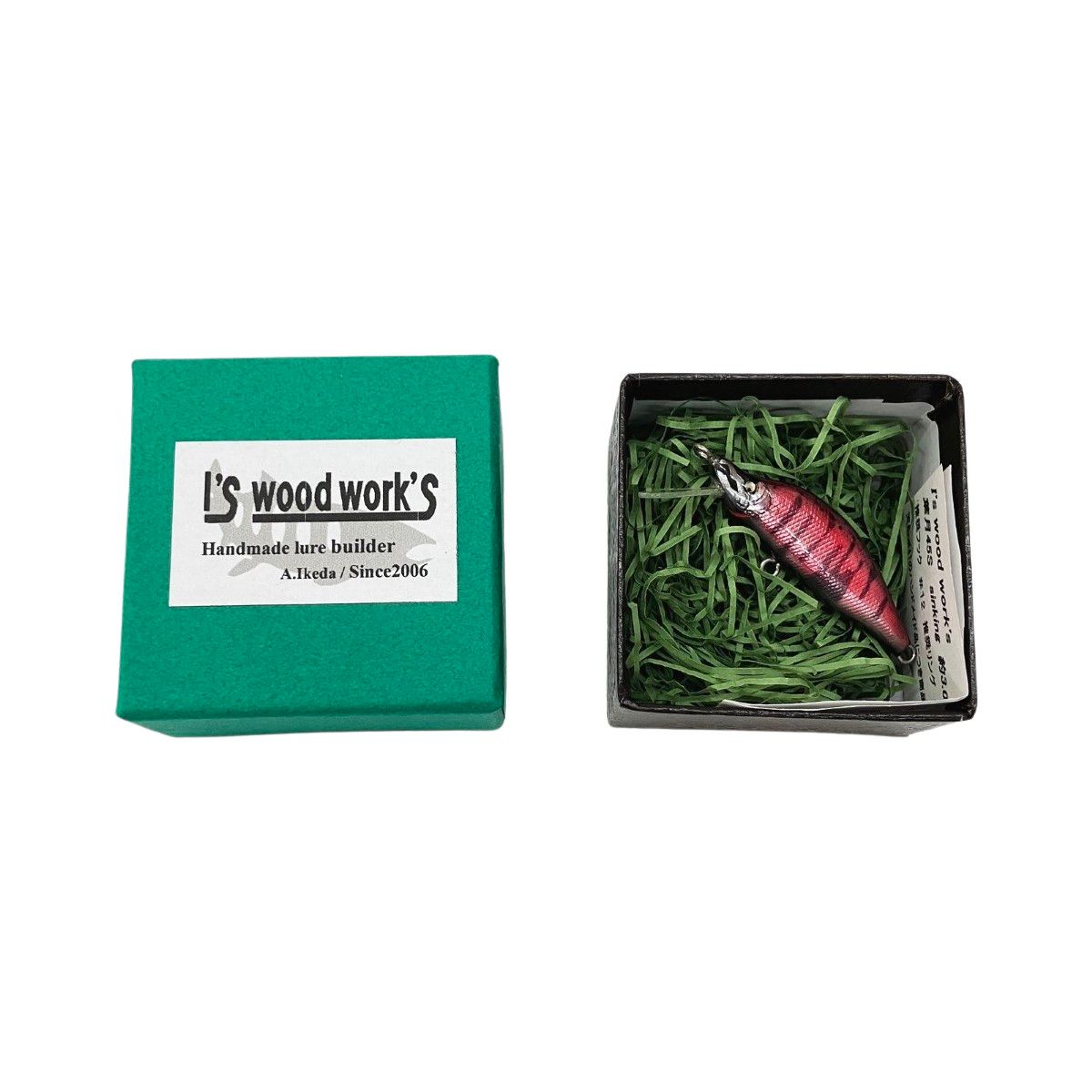〇〇I's wood work's アイズウッドワークス 葉月 ハヅキ ルアー ミノー