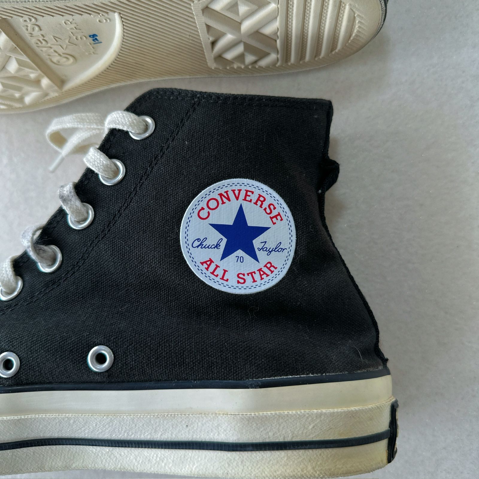 希少】FOG ESSENTIALS × CONVERSE CT70 UK9 黒 フィアオブゴッド 