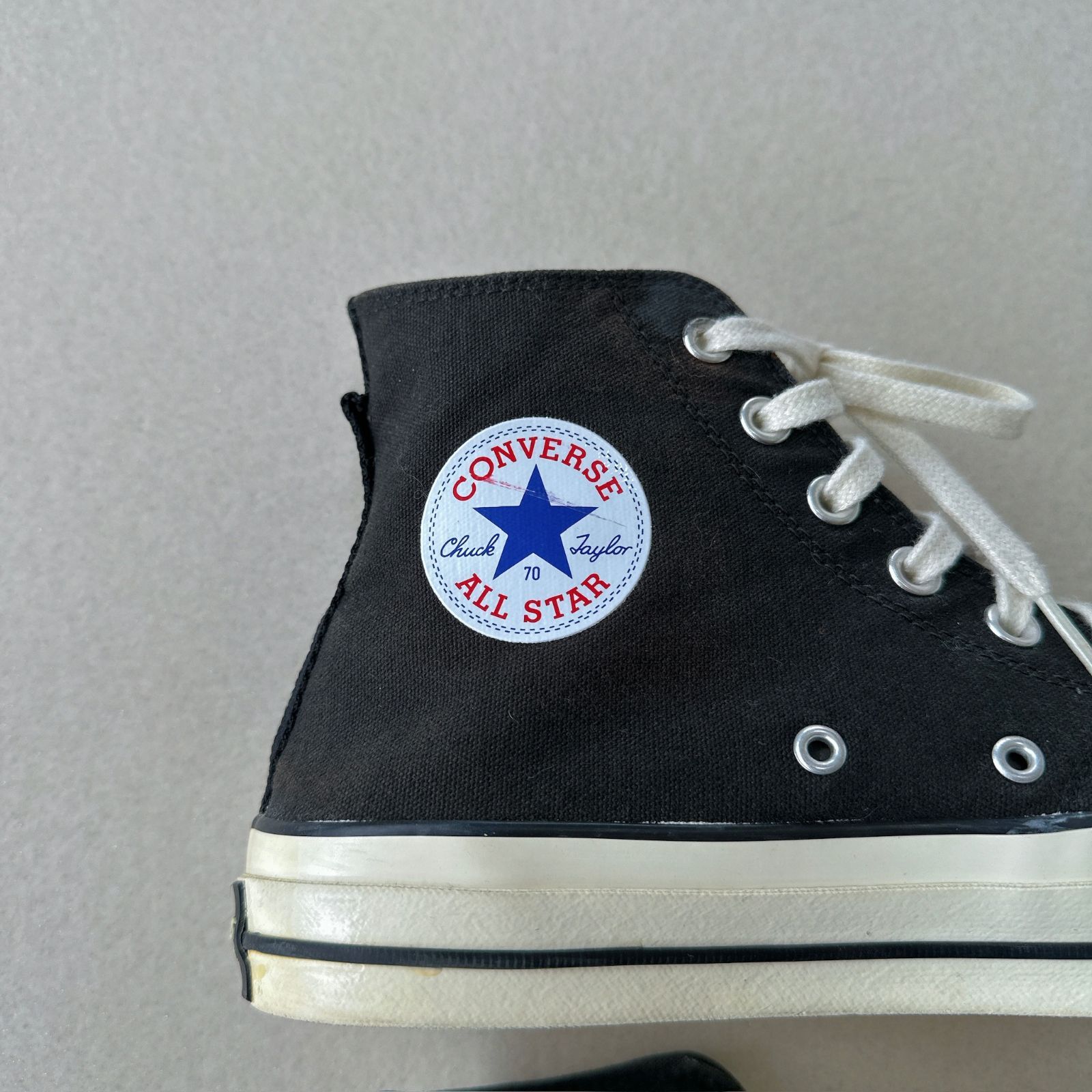 希少】FOG ESSENTIALS × CONVERSE CT70 UK9 黒 フィアオブゴッド 