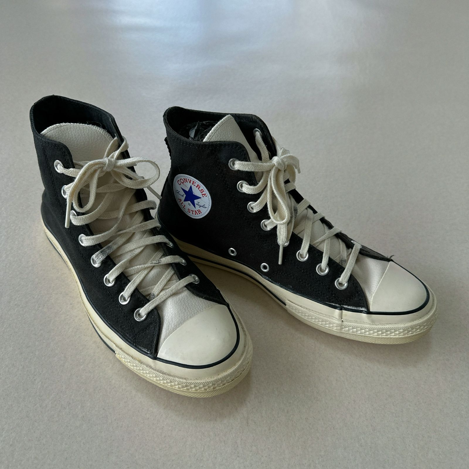 希少】FOG ESSENTIALS × CONVERSE CT70 UK9 黒 フィアオブゴッド 