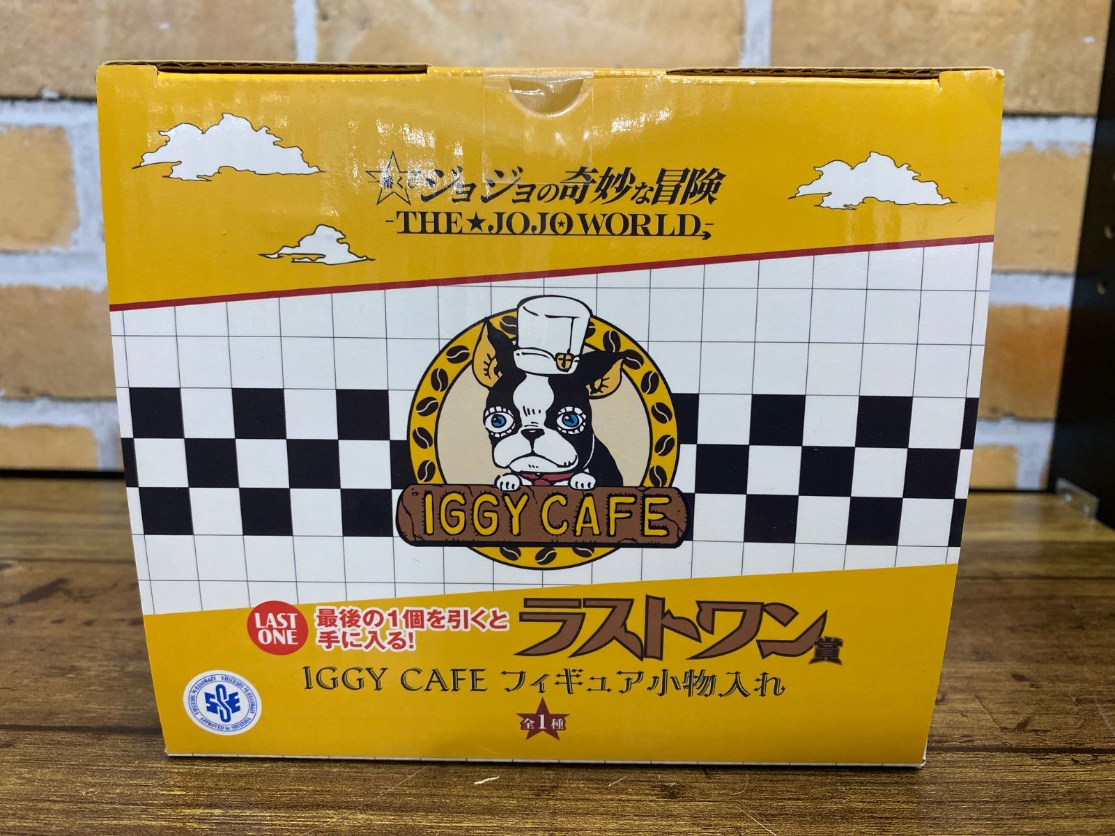 一番くじ☆ジョジョの奇妙な冒険☆ラストワン賞☆IGGY CAFE 未開封・ダンボール発送】一番くじ ジョジョの奇妙な冒険 THE☆JOJO