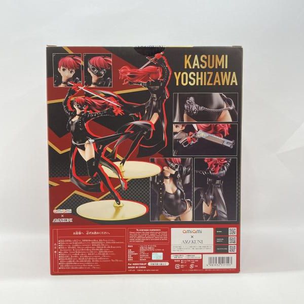 中古】あみあみ×AMAKUNI 芳澤かすみ 怪盗Ver. 1/7 開封品 ペルソナ5 ザ