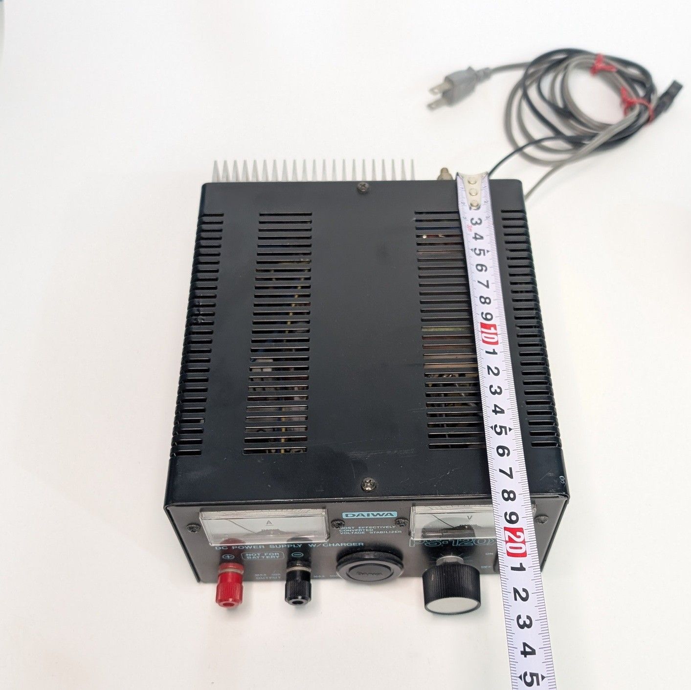 DAIWA DCパワーサプライ　ＰＳー１２０M （ジャンク品） DAIWA DCパワーサプライ PSー120M （ジャンク品）