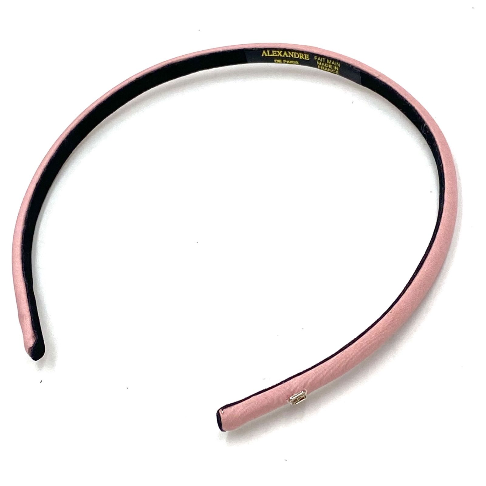 ALEXANDRE DE PARIS ピンクヘアバンド ALEXANDRE DE PARIS アレキサンドル ドゥ パリ カチューシャ ヘア