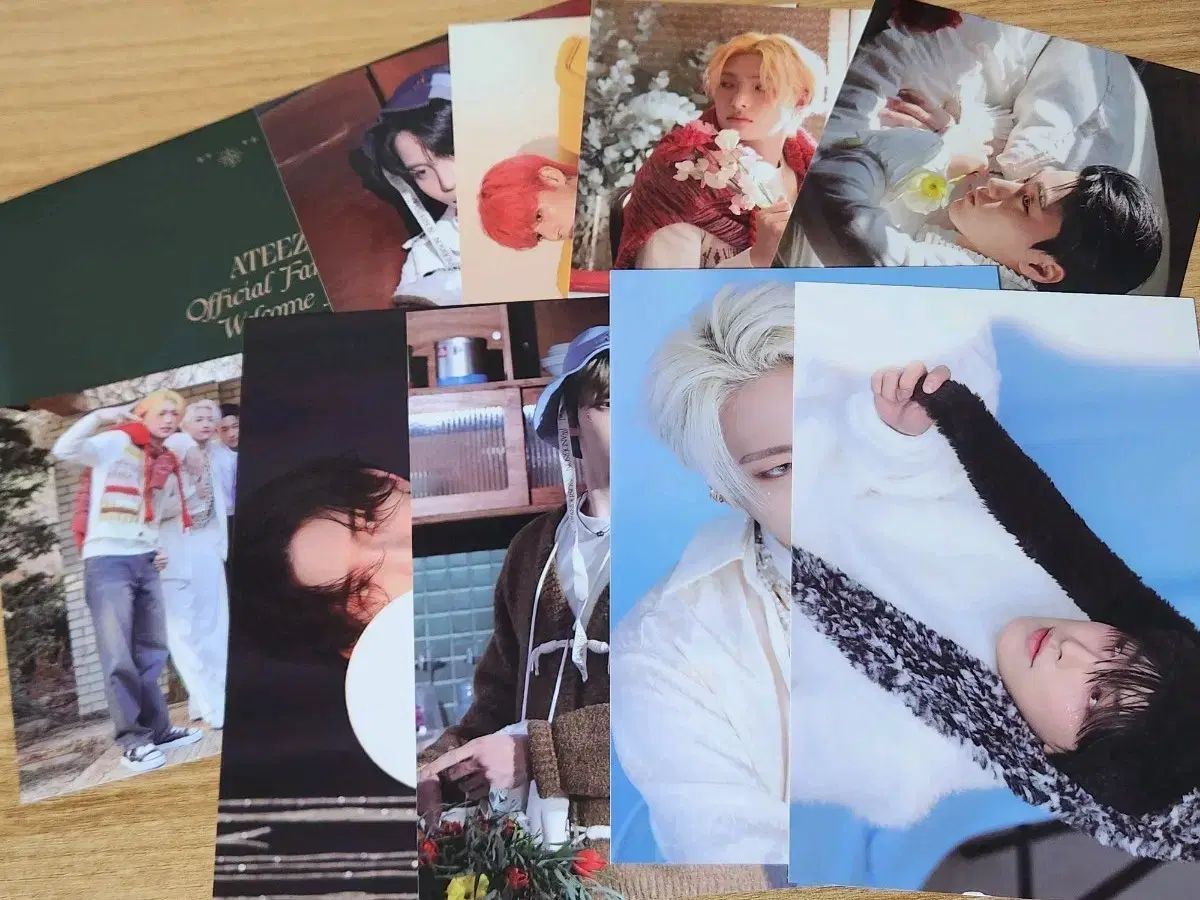 ATEEZ エイティーズ ファンクラブ ウェルカムキット ポストカード
