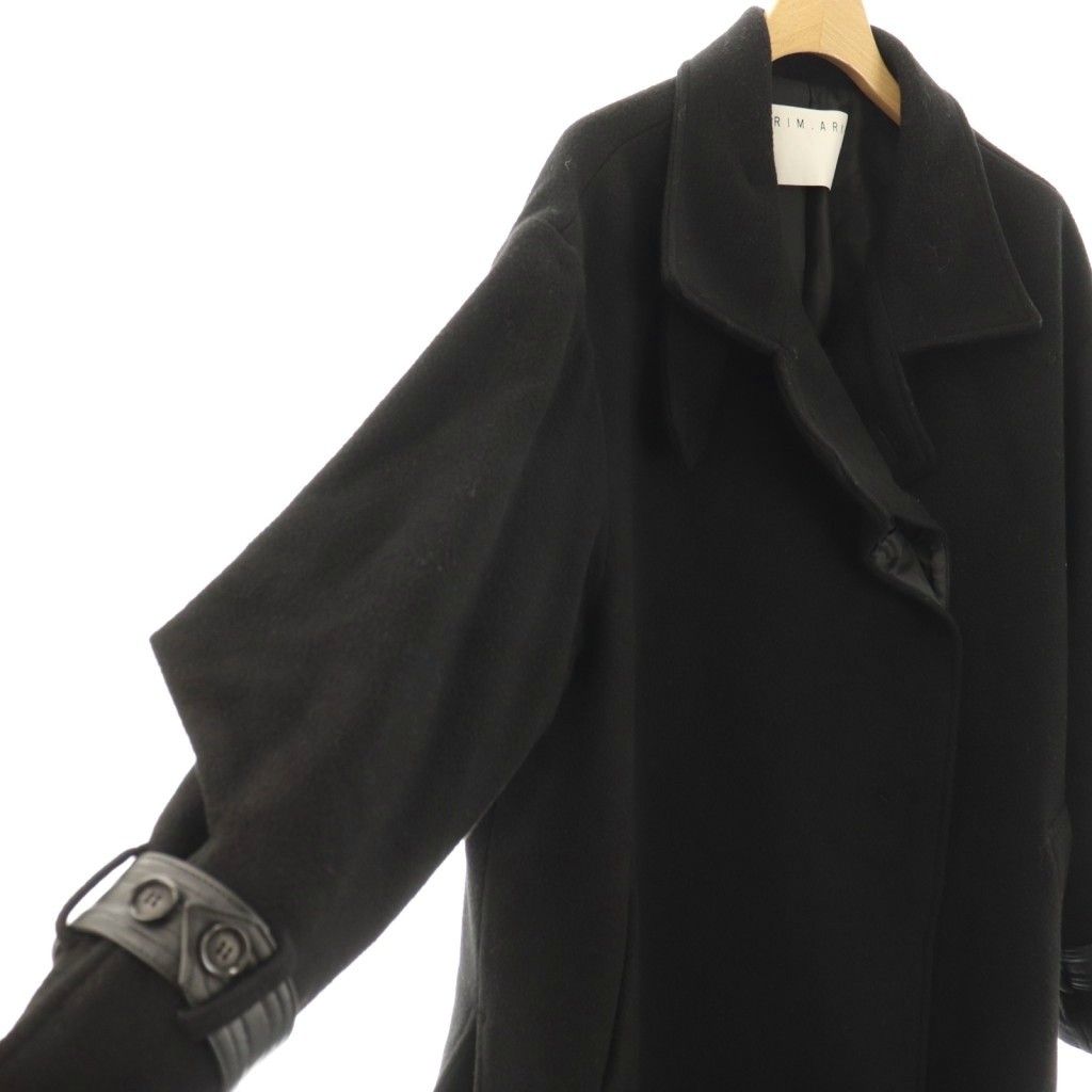 リムアーク rim.ark Cashmere blend poncho CT コート カシミヤ混 38
