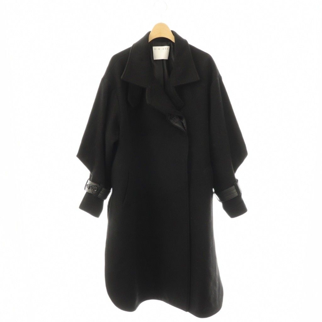 リムアーク rim.ark Cashmere blend poncho CT コート カシミヤ混 38