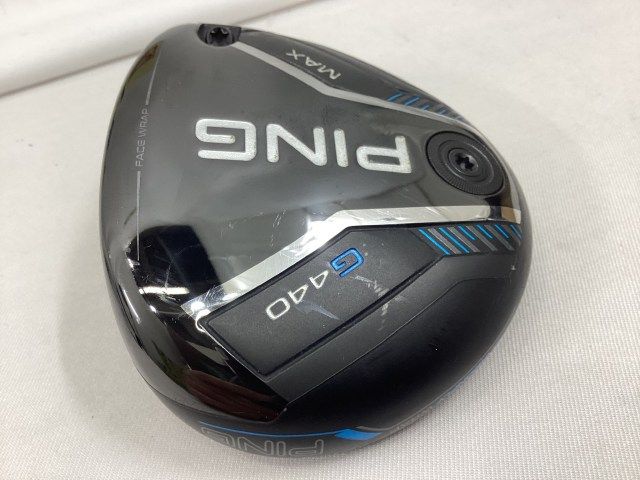 中古】ピン G440 MAX フェアウェイウッド 7W/ヘッド単品 カバー付き