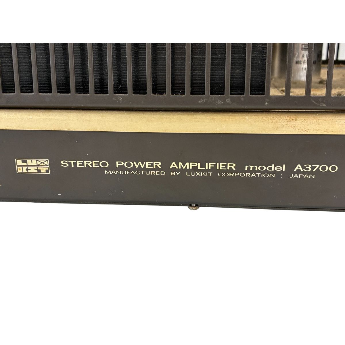 LUXKIT ラックスキット A3700 真空管 パワーアンプ ジャンク W10681170