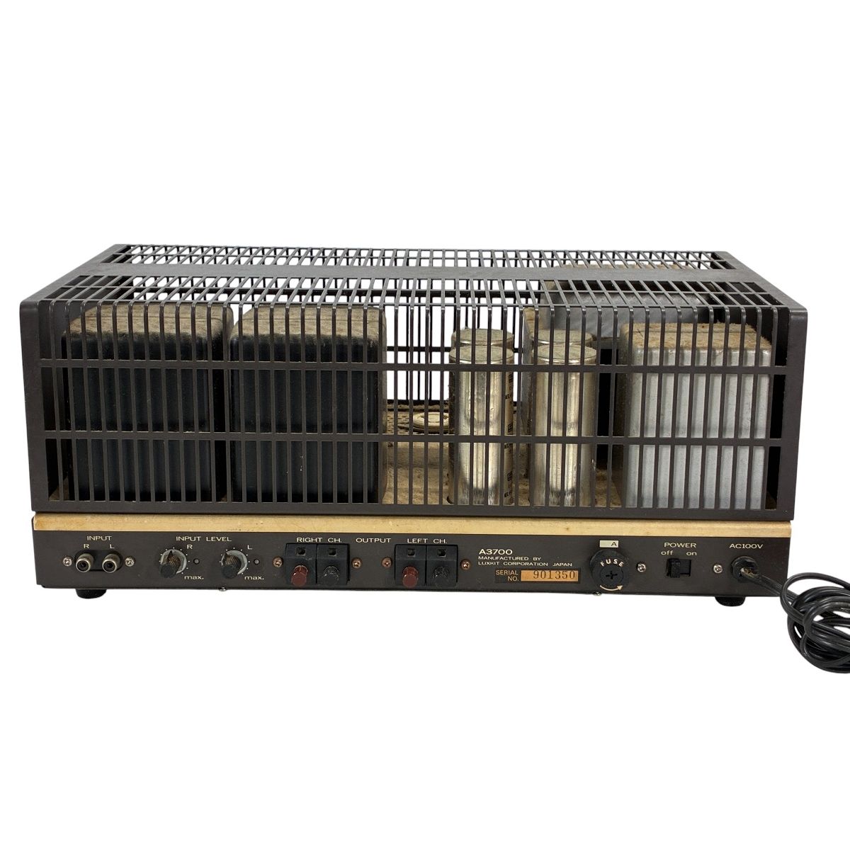 LUXKIT ラックスキット A3700 真空管 パワーアンプ ジャンク W10681170