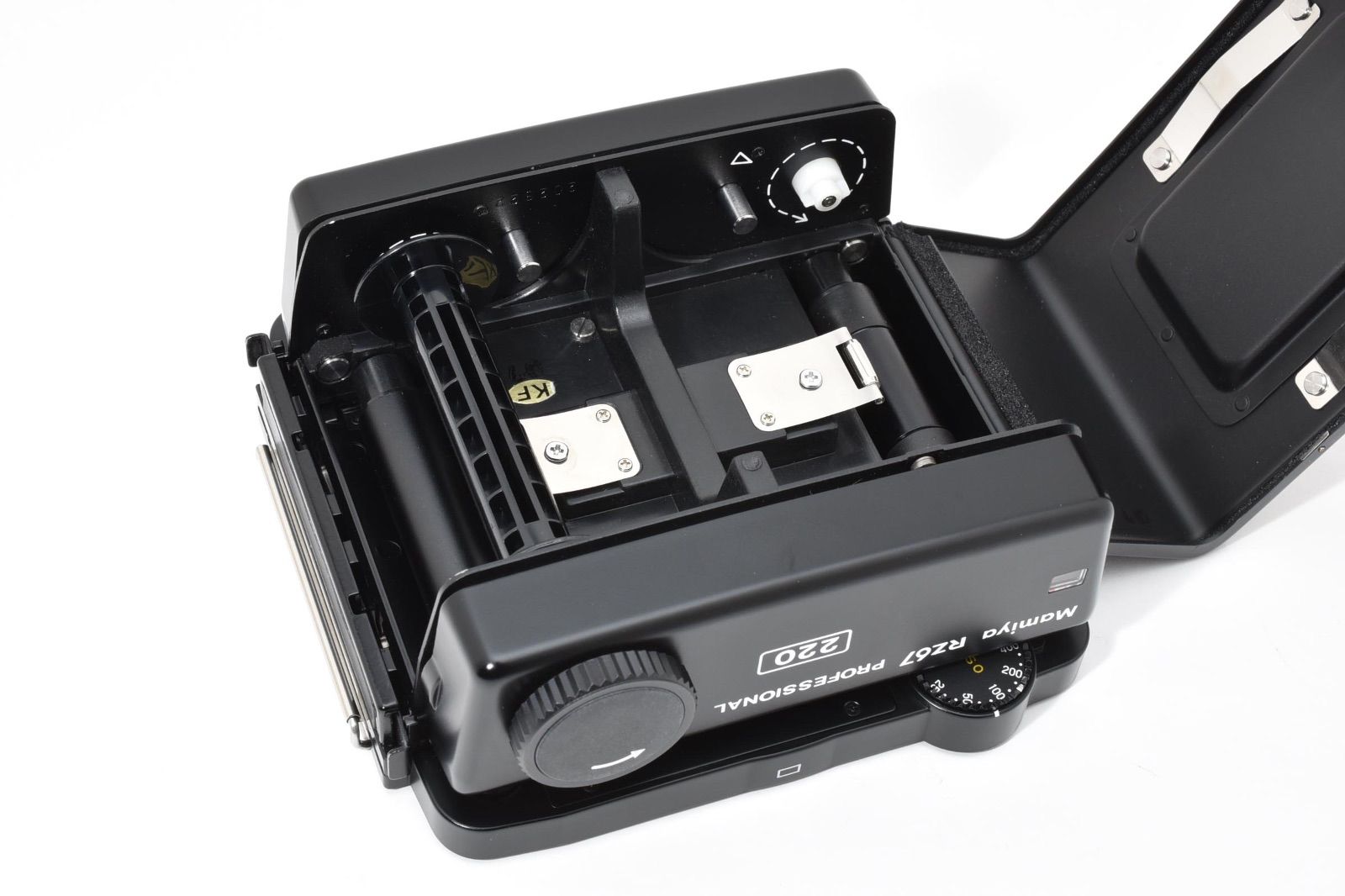 ☆美品☆ MAMIYA マミヤ RZ 67 PROFESSIONAL 220 フィルムホルダー 中