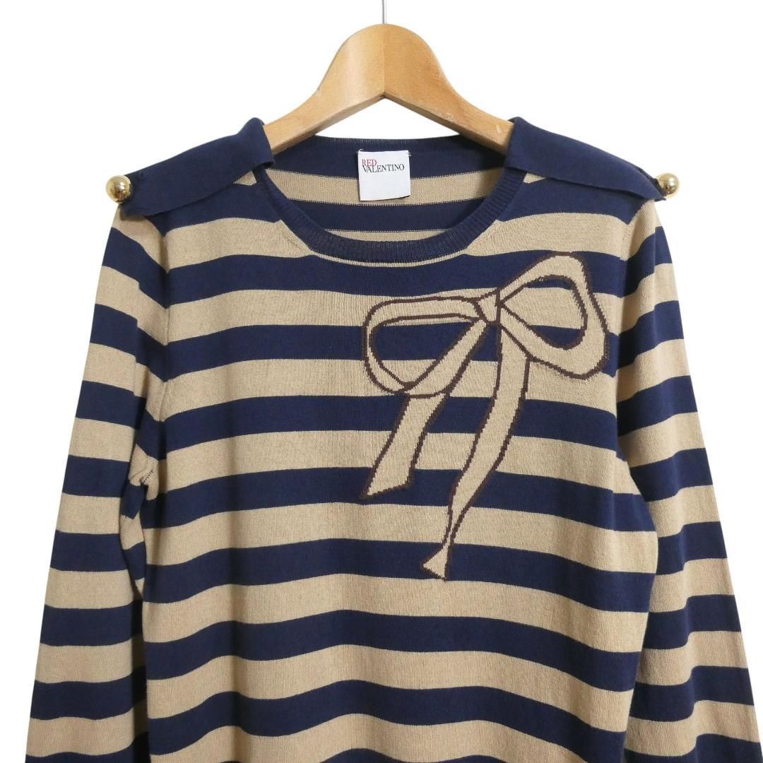 極美品 RED VALENTINO レッドヴァレンティノ サイズS ボーダー柄