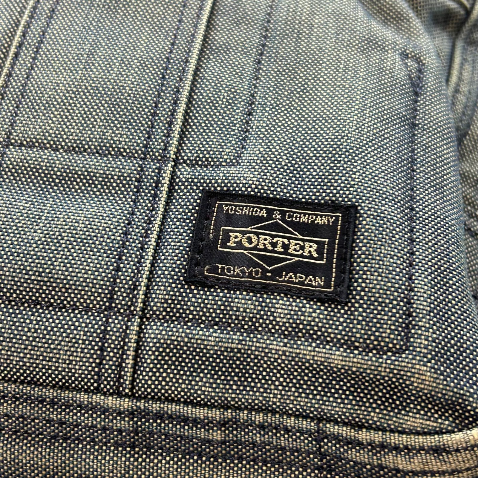 廃盤 日本製 PORTER DEEPER ポーター ディーパー 吉田カバン デニム