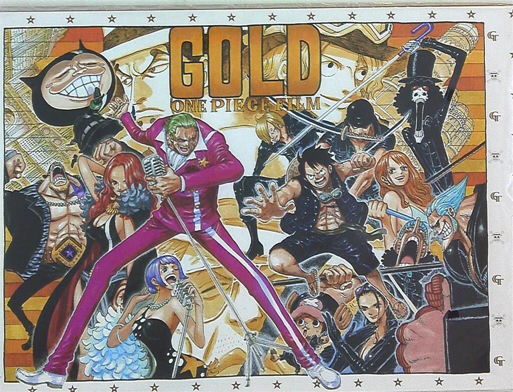 東映 アニメパンフレット ONE PIECE FILM GOLD 2016年 - メルカリ