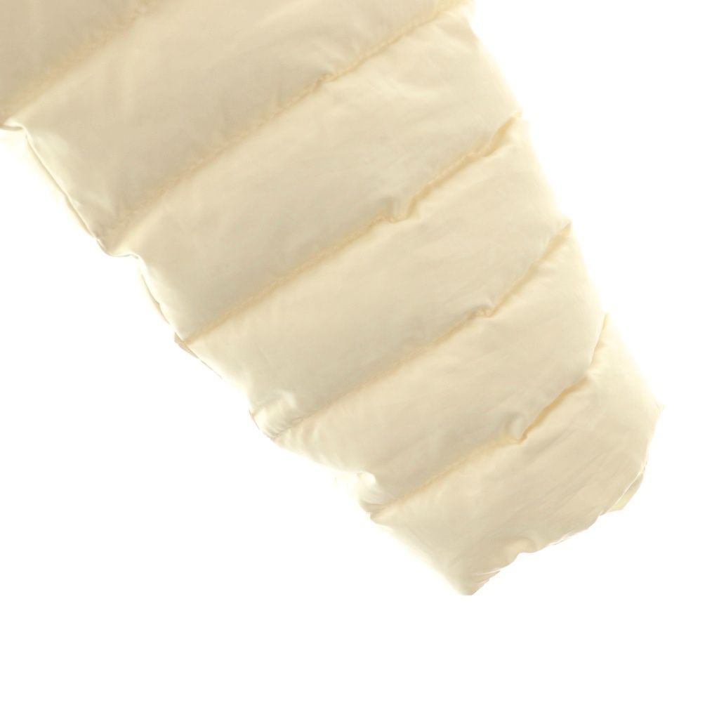 コーチ COACH ダウンジャケット アウター ジップアップ XS アイボリー