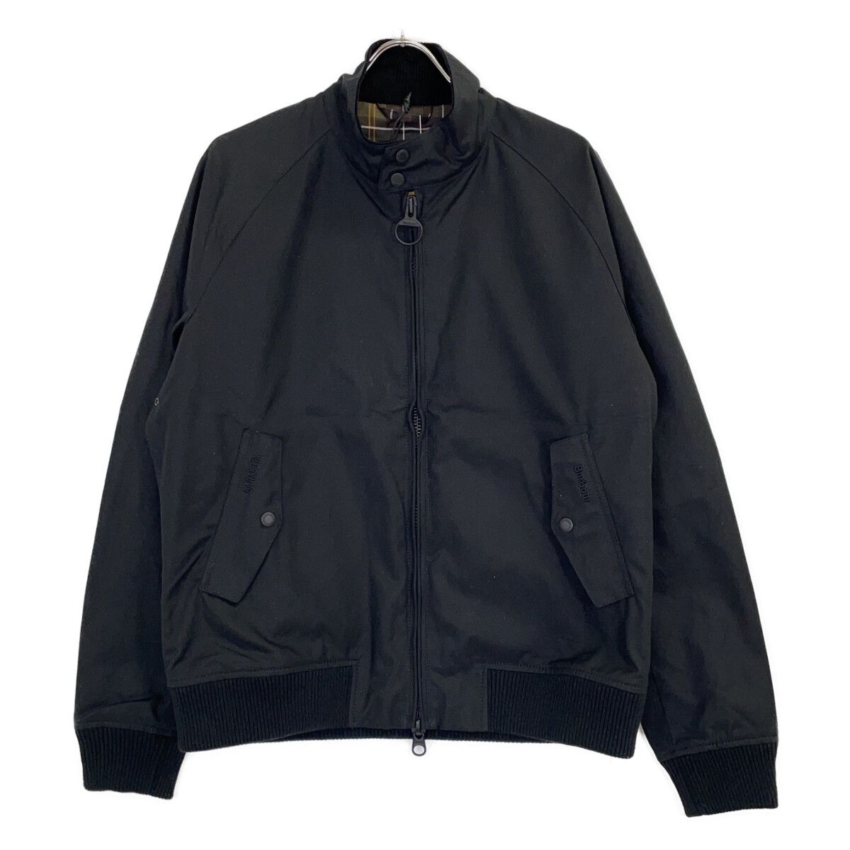 Barbour バブアー ×BARACUTA ﾌﾞﾗｯｸ 252MWX2232 Porton ﾜｯｸｽ ｼﾞｬｹｯﾄ L