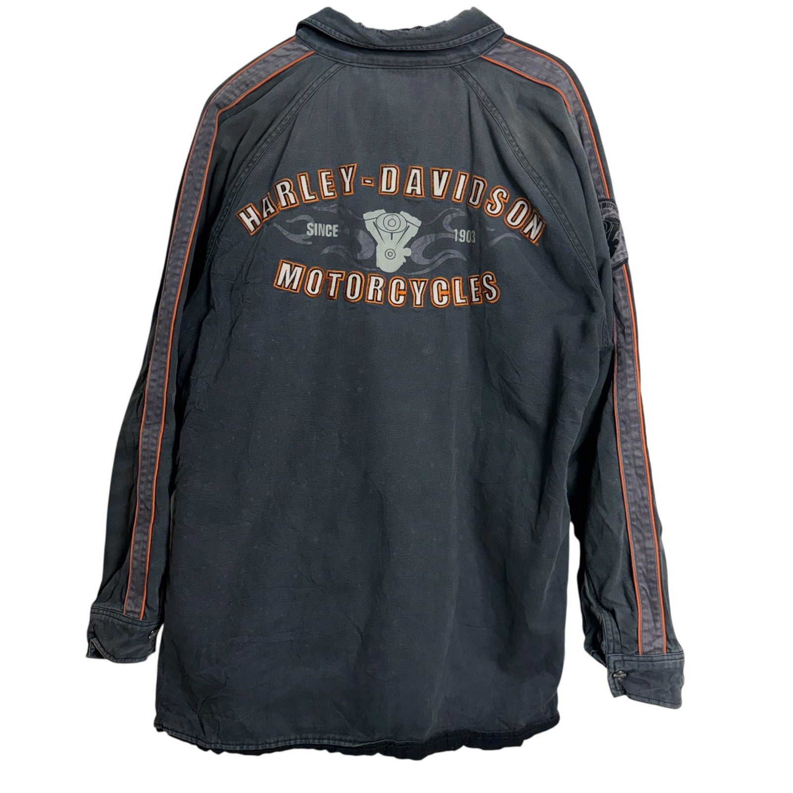 HARLEY-DAVIDSON ハーレーダビッドソン モーターサイクル刺繍