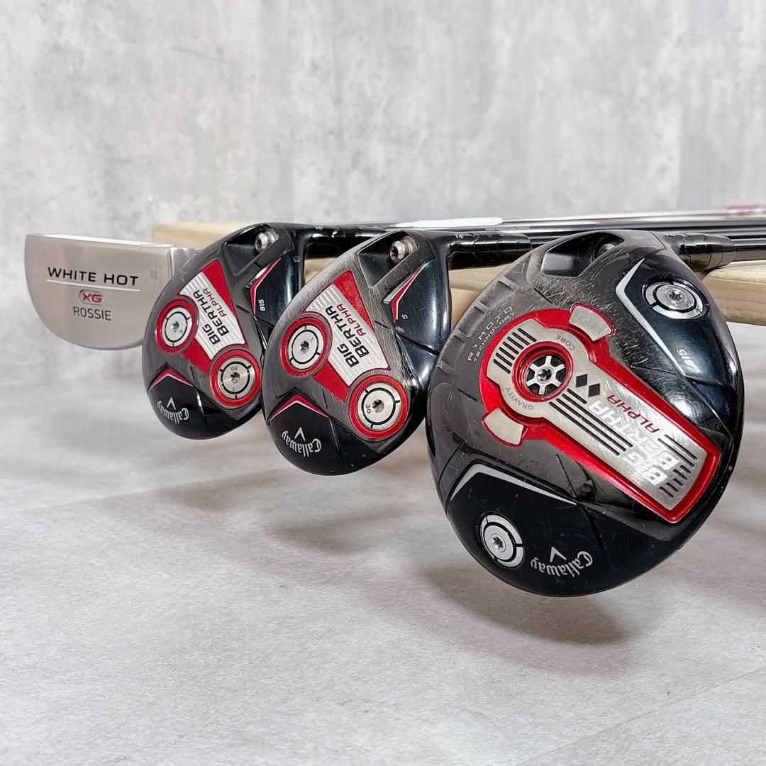 V712 キャロウェイ ビッグバーサ アルファ メンズ ゴルフクラブ フル