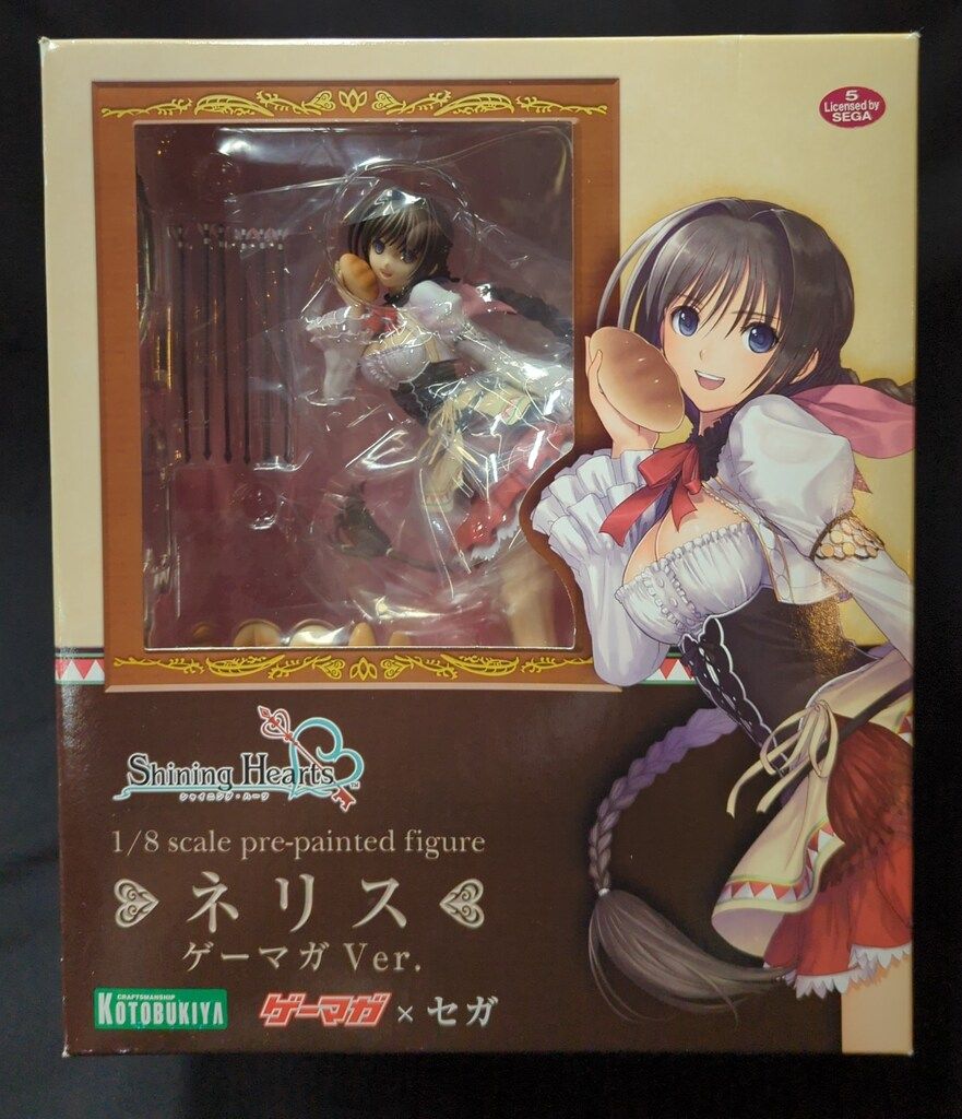 コトブキヤ シャイニング・ハーツ ネリス ゲーマガver 特典無し 1/8