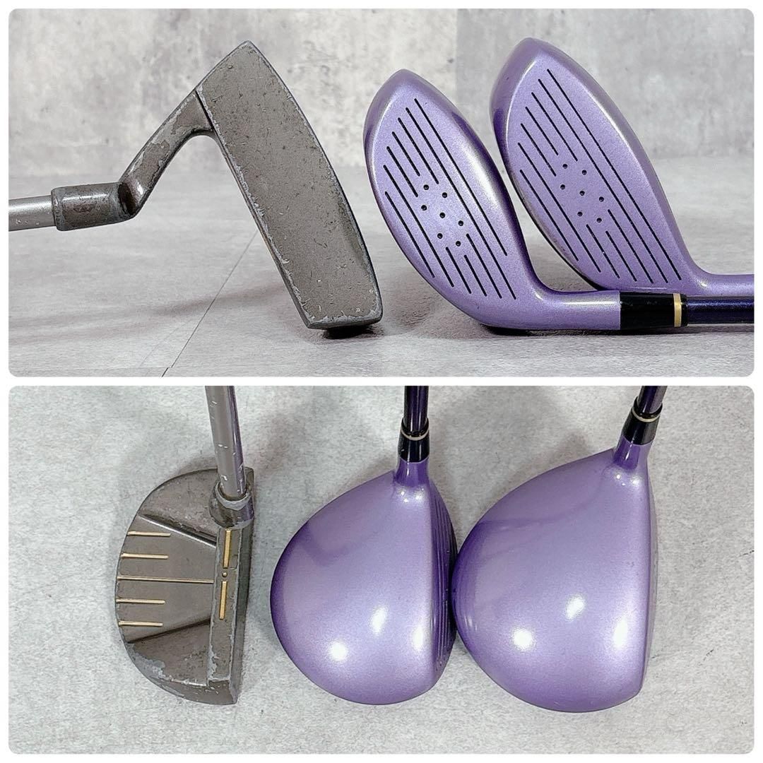 V761 レディース ゴルフ クラブセット ラコステ ピンク キャディバッグ