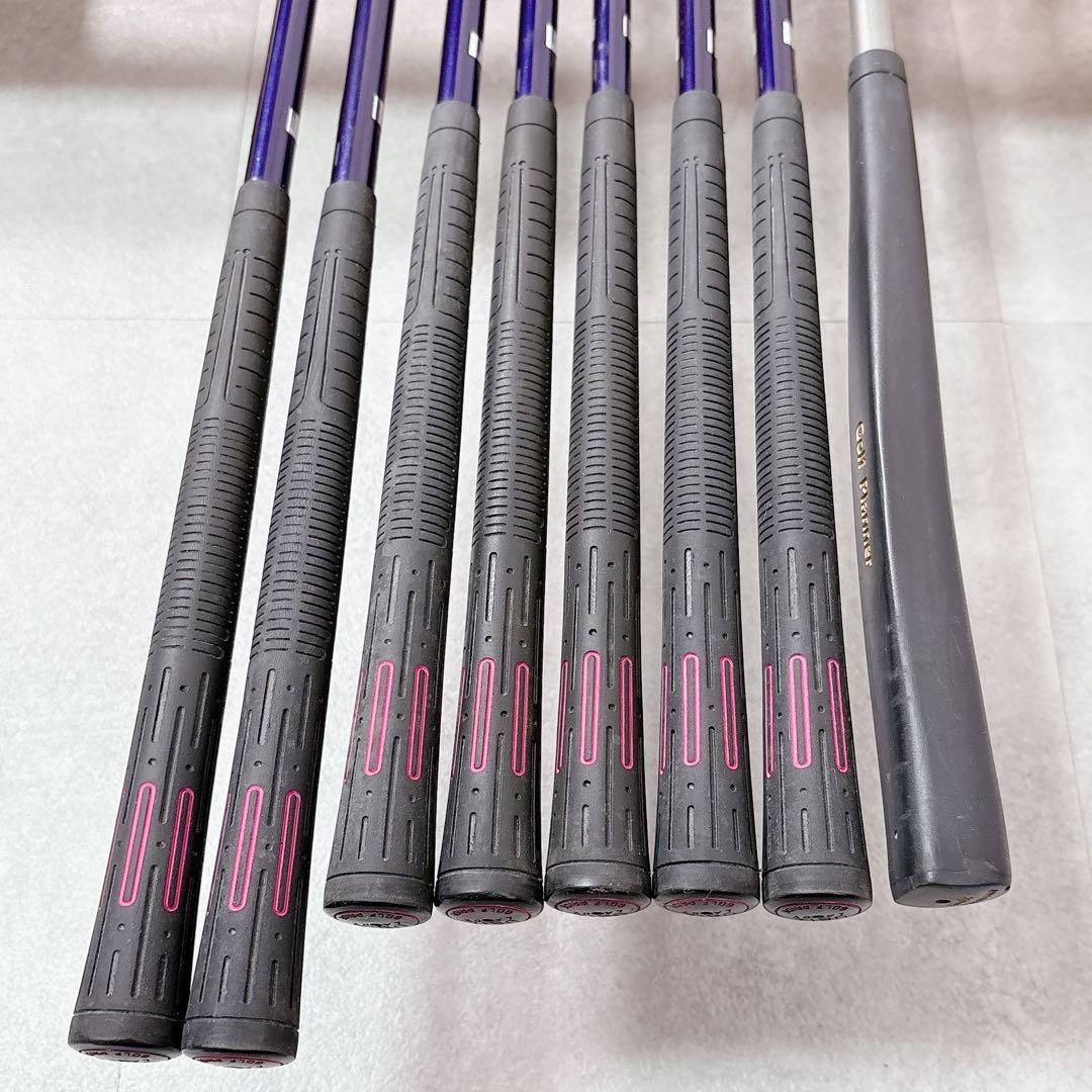 V761 レディース ゴルフ クラブセット ラコステ ピンク キャディバッグ