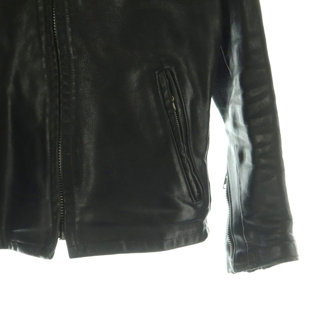 SCHOTT 642VS ライダースジャケット レザー ボアライナー付き 34黒 ショット SCHOTT 642VS ライダースジャケット レザー ボアライナー付き