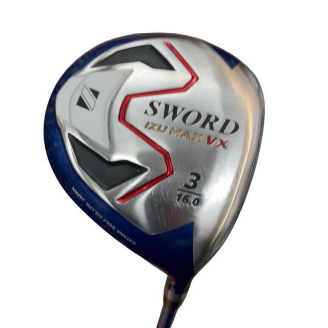 中古】 カタナゴルフ SWORD iZU MAX VX 3W フェアウェイウッド FW