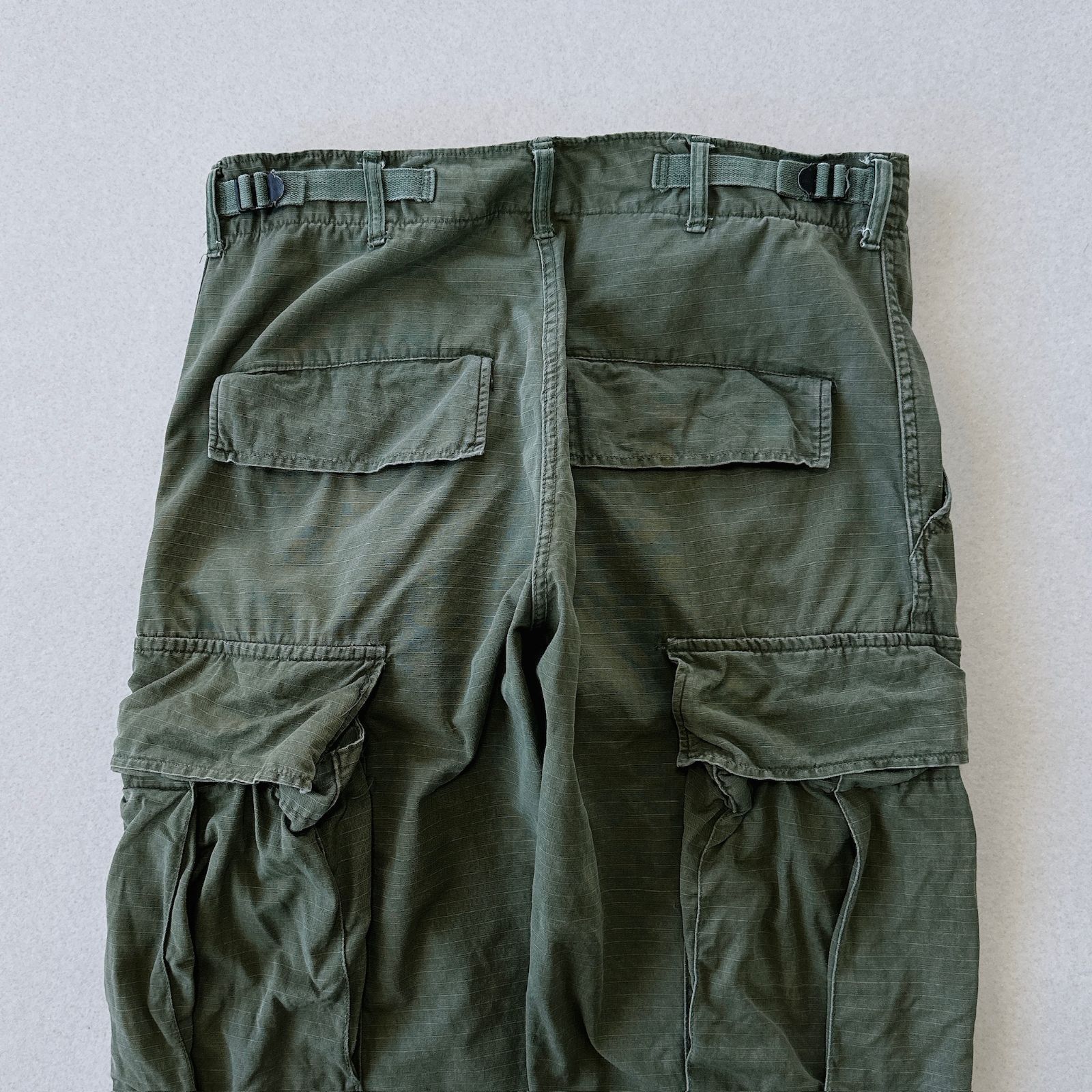 米軍実物】69年製 4th ジャングルファティーグ パンツ リップストップ
