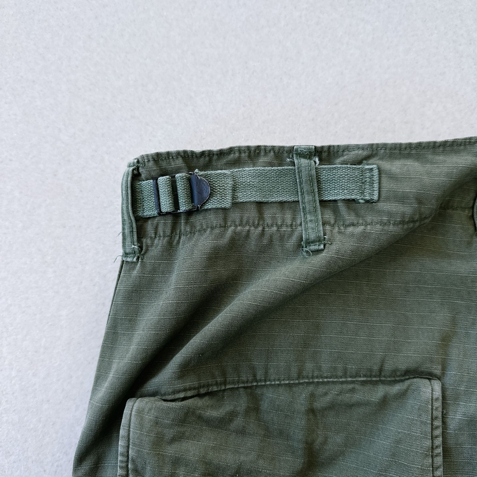 米軍実物】69年製 4th ジャングルファティーグ パンツ リップストップ