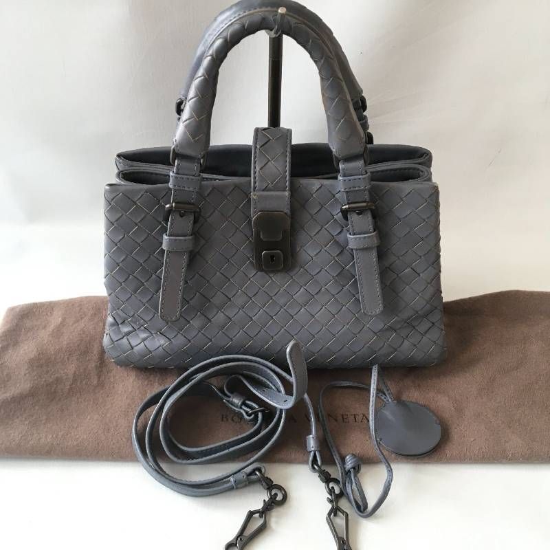 美品 BOTTEGA VENETAボッテガヴェネタ イントレチャート ベビーローマ