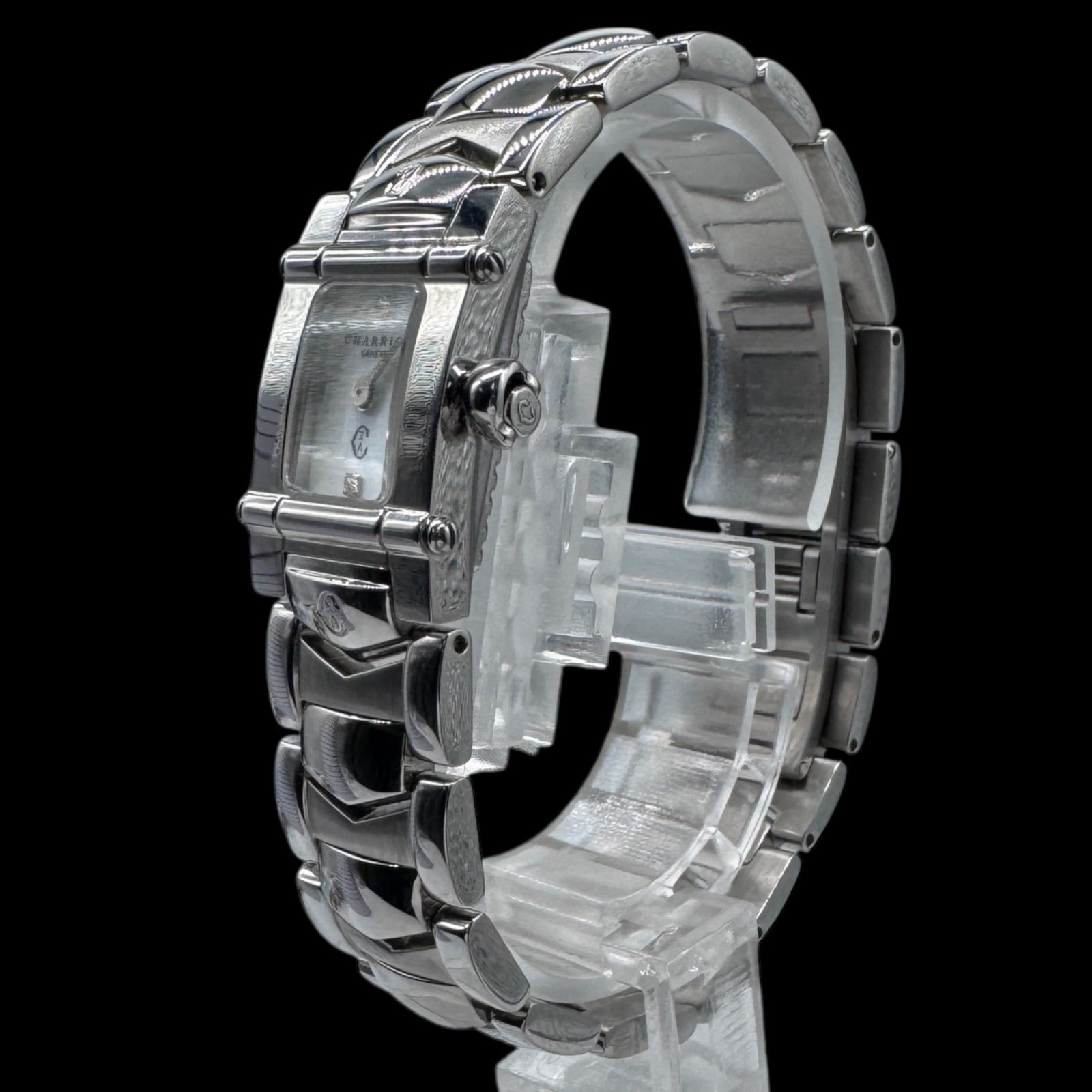 CHARRIOL✨シャリオール　コロンブス　12Pダイヤ　腕時計 稼働 美品 CHARRIOL シャリオール コロンブス シェル文字盤 ダイヤ