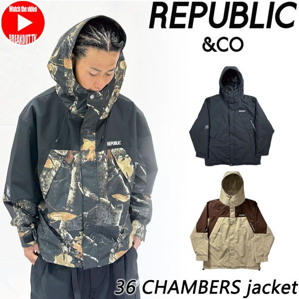 25-26 REPUBLIC&CO/リパブリック 36CHAMBERS jacket 着用説明動画