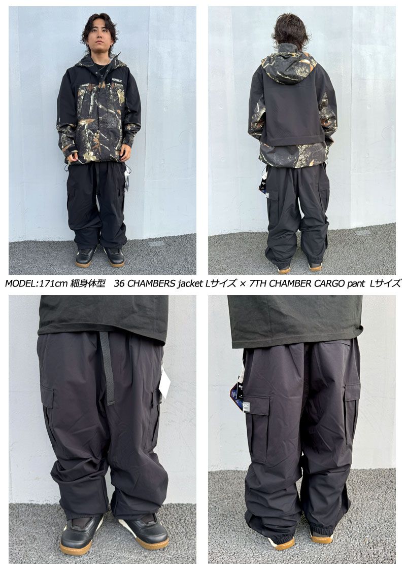 25-26 REPUBLIC&CO/リパブリック 7TH CHAMBERS CARGO pant 着用説明
