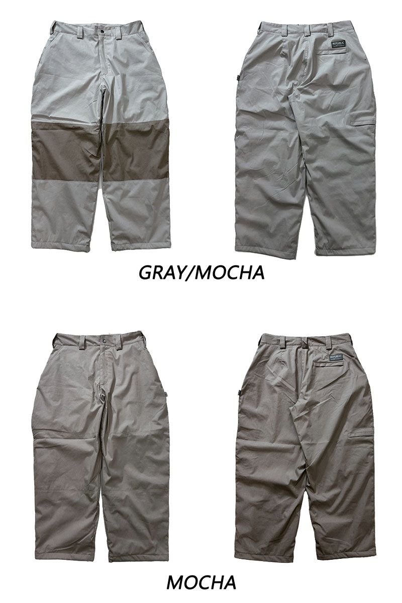 25-26 REPUBLIC&CO/リパブリック DOUBLE KNEE pant 着用説明動画