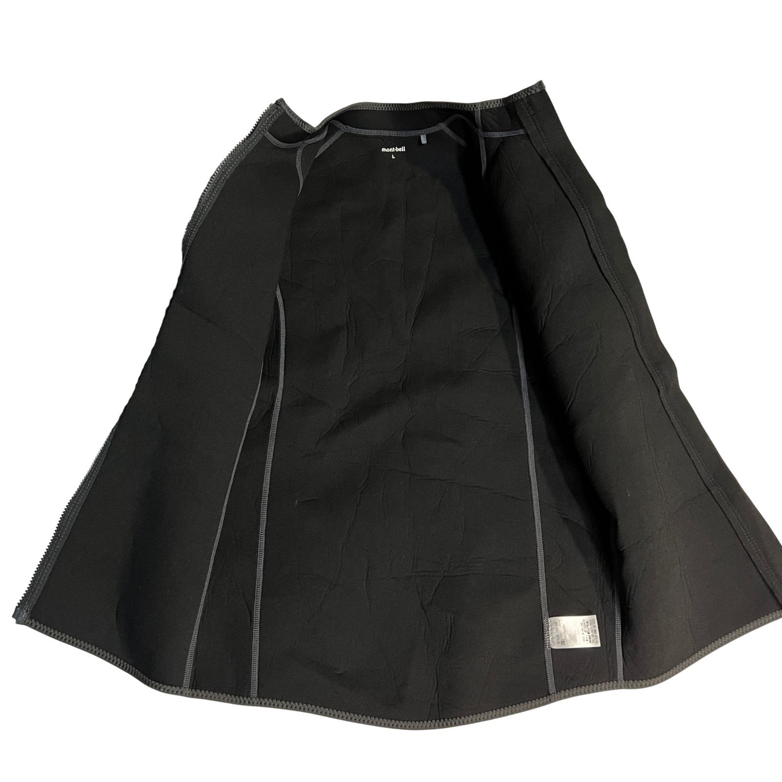 C413 montbell モンベル クリマプレン パドリング フルジップ ロング