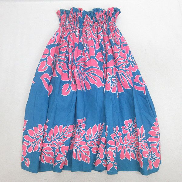 パウスカート D□フラダンス用□パウスカート フリーサイズ ハワイアン ハンドメイド