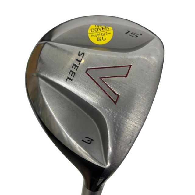 中古】 テーラーメイド V STEEL 15° フェアウェイウッド FW リシャフト