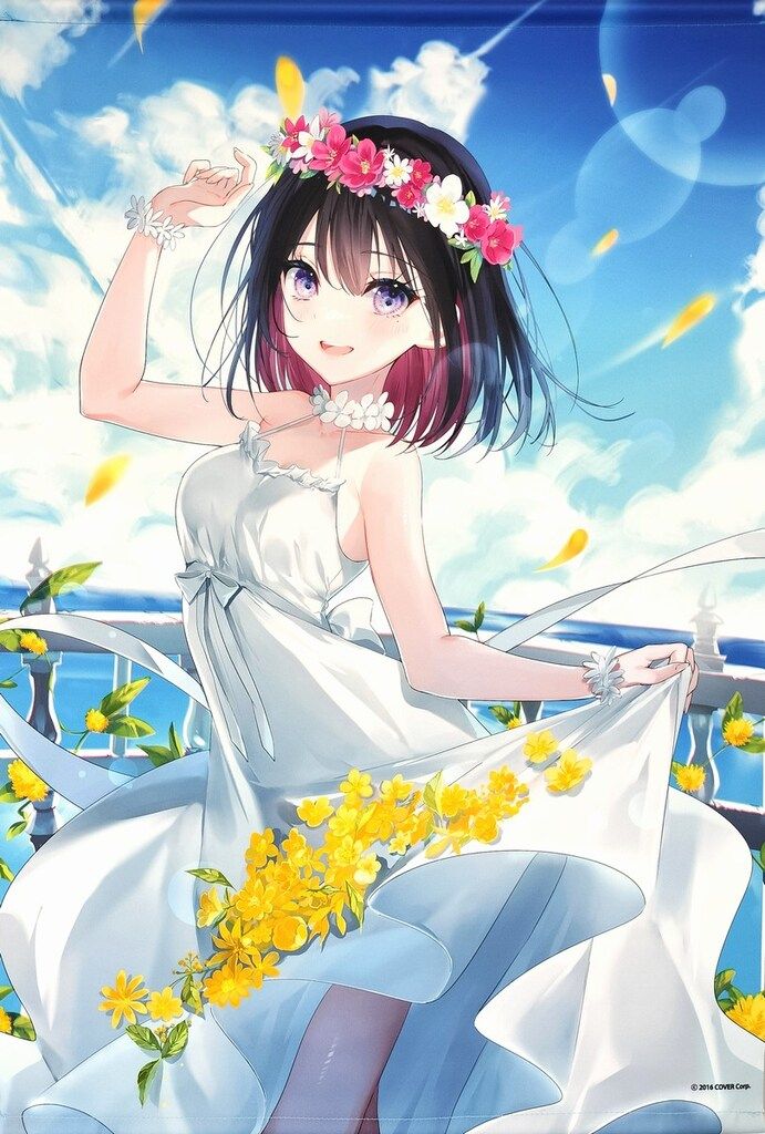 ホロライブ Virtual Diva AZKi ロングタペストリー ホロライブ 誕生日記念2022 AZKi B2タペストリー - メルカリ